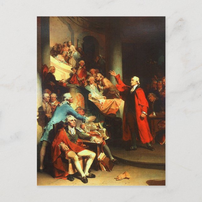 Cartão Postal Patrick Henry (Frente)