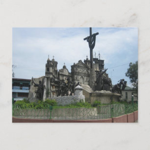 Cartão Postal Patrimônio do monumento Cebu