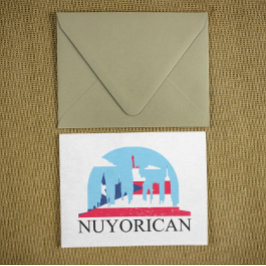 Cartão Postal Patrimônio do Orgulho Nuyorican New York Porto Ric