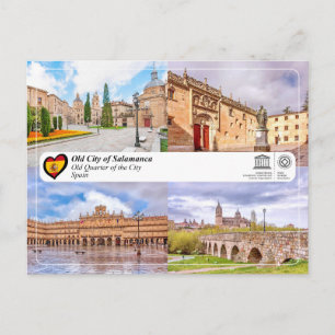 Cartão Postal Património Mundial da UNESCO - Antigo Bairro de Sa