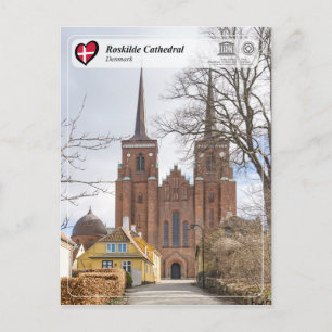 Cartão Postal Património Mundial da UNESCO - Catedral de Roskild