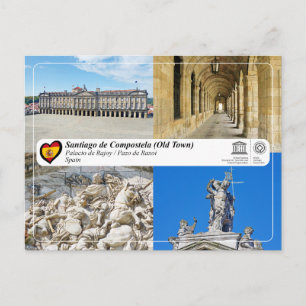 Cartão Postal Património Mundial da UNESCO - Palácio de Rajoy / 