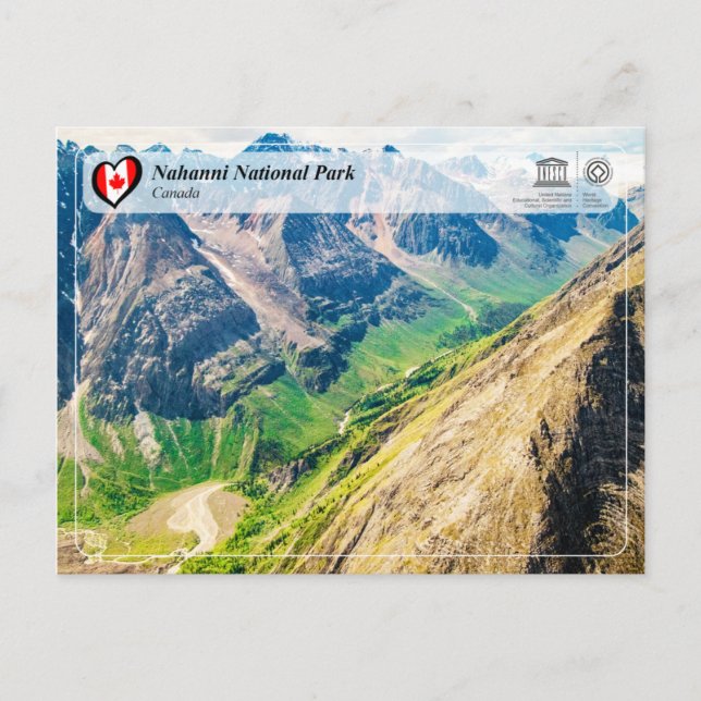 Cartão Postal Patrimônio Mundial da UNESCO - Parque Nacional Nah (Frente)