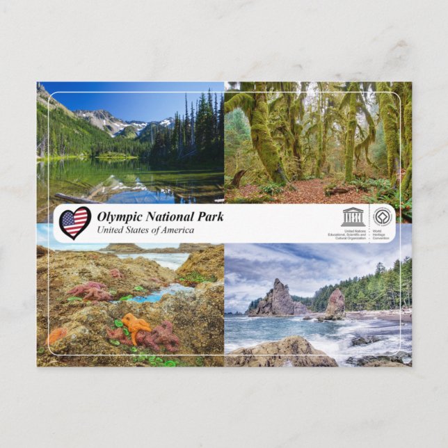 Cartão Postal Patrimônio Mundial da UNESCO - Parque Nacional Olí (Frente)