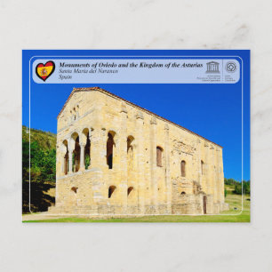 Cartão Postal Património Mundial da UNESCO - Santa María del Nar