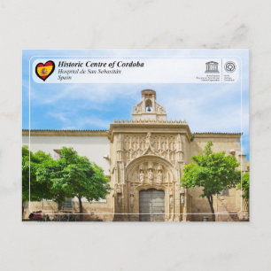 Cartão Postal Património Mundial UNESCO - Hospital de San Sebast