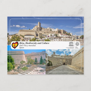 Cartão Postal Património Mundial UNESCO - Ibiza/Eivissa - Dalt V