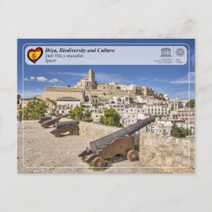 Cartão Postal Património Mundial UNESCO - Ibiza/Eivissa - Dalt V