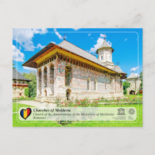 Cartão Postal Património Mundial UNESCO - Igrejas da Moldávia - 