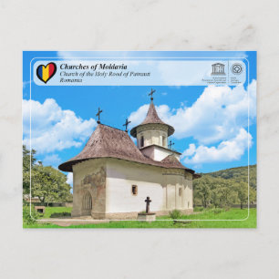 Cartão Postal Património Mundial UNESCO - Igrejas da Moldávia - 