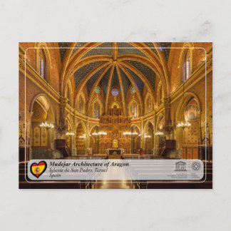 Cartão Postal Património Mundial UNESCO - Torre e igreja de San