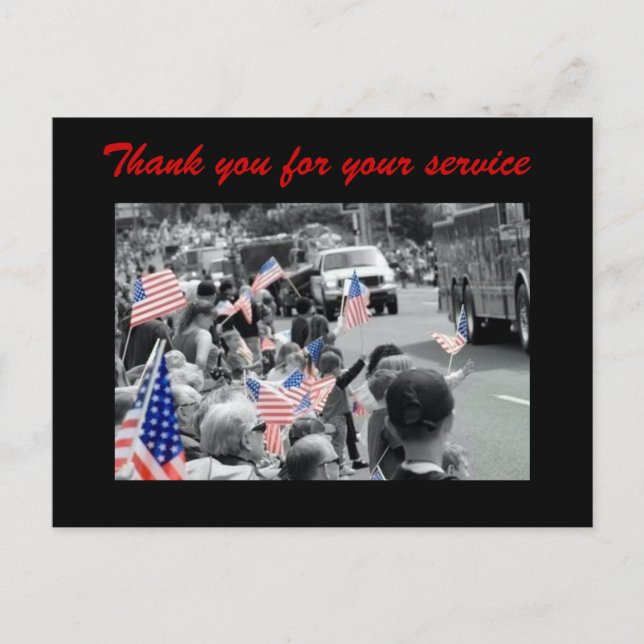 Cartão Postal Patriótico (Frente)