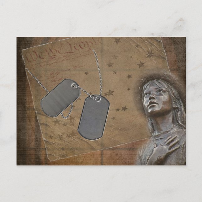 Cartão Postal Patriótico (Frente)