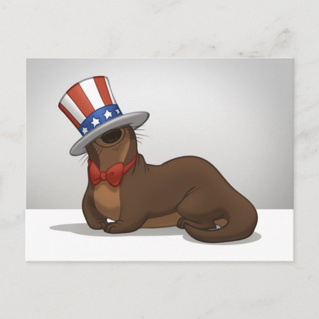 Cartão postal Patriotter (Frente)