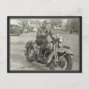 Cartão Postal Patrulha Rodoviária do Tennessee em 1938