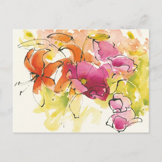 Cartão Postal Pattys Plum (Frente)