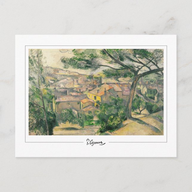 Cartão Postal Paul Cézanne #246 - Belas Artes (Frente)