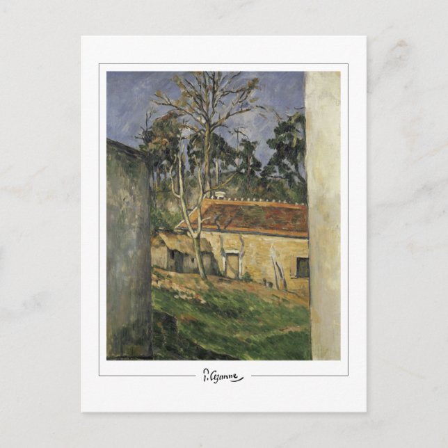 Cartão Postal Paul Cézanne #54 - Arte Refinada (Frente)