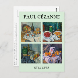 Cartão Postal Paul Cezanne - A seleção de obras-primas ainda viv
