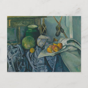 Cartão Postal Paul Cezanne - A Vida Estática com um Jar Ginger