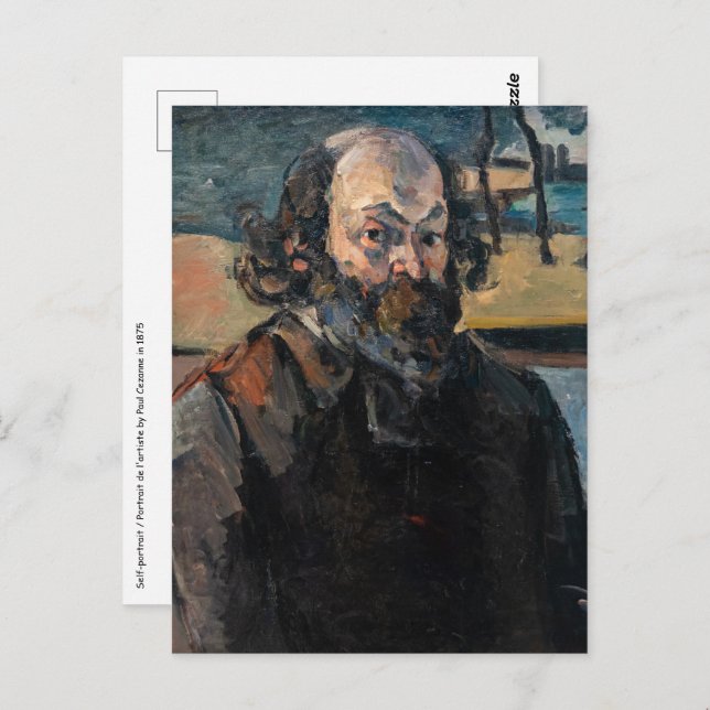 Cartão Postal Paul Cezanne - Autorretrato (Frente/Verso)