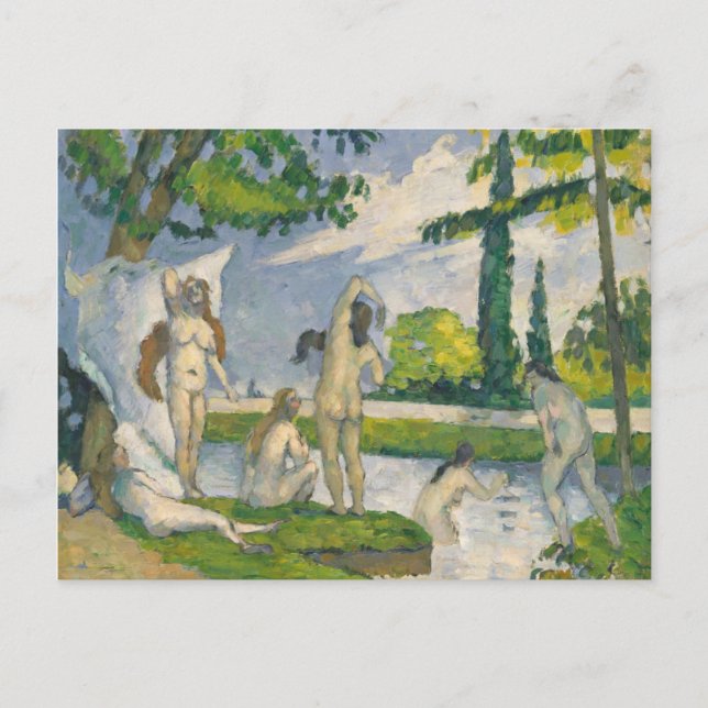 Cartão Postal Paul Cezanne | Bathers (Frente)