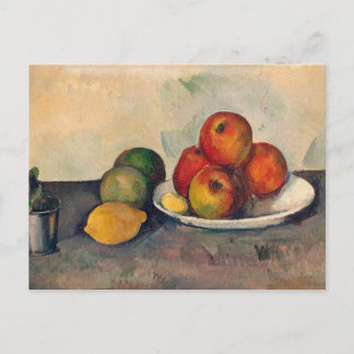 Cartão Postal Paul Cezanne - Cartão-postal Ainda com Maçãs