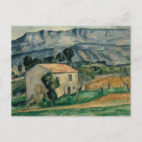 Paul Cezanne - casa em Provence