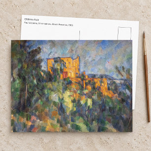 Cartão Postal Paul Cezanne - Chateau Noir