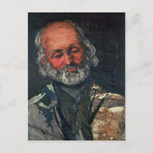 Cartão Postal Paul Cezanne Chefe de um Velho, c.1866