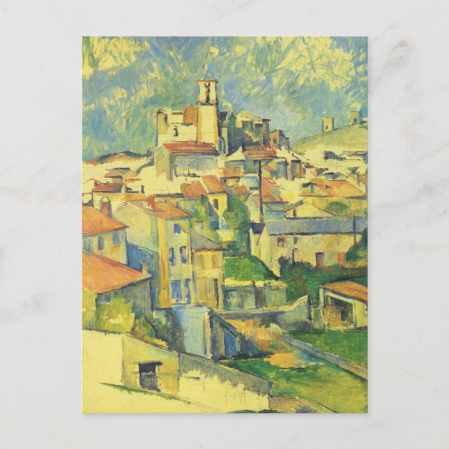 Cartão Postal Paul Cezanne - Gardanne (Frente)