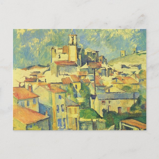 Cartão Postal Paul Cezanne - Gardanne (Frente)
