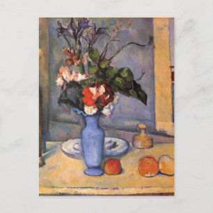 Cartão Postal Paul Cezanne - Le Vase Bleu