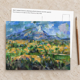 Cartão Postal Paul Cezanne - Mont Sainte-Victoire