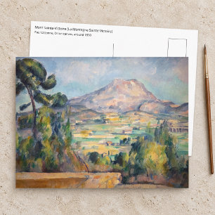 Cartão Postal Paul Cezanne - Mont Sainte-Victoire