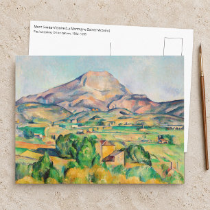Cartão Postal Paul Cezanne - Mont Sainte-Victoire