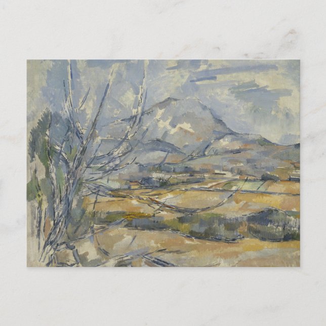 Cartão Postal Paul Cezanne - Montagne Sainte-Victoire (Frente)