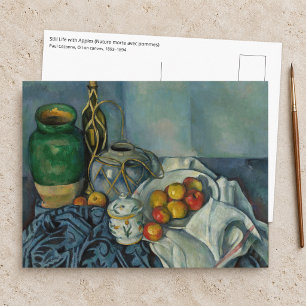 Cartão Postal Paul Cezanne - Natureza Morta com Maçãs