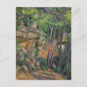Cartão Postal Paul Cezanne No Parque de Chateau Noir, c.1896