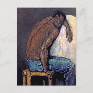 Cartão Postal Paul Cezanne - O Negro Cipião Pintura de Arte Fina