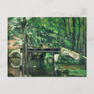 Cartão Postal Paul Cezanne Ponte em Maincy ou na Ponte