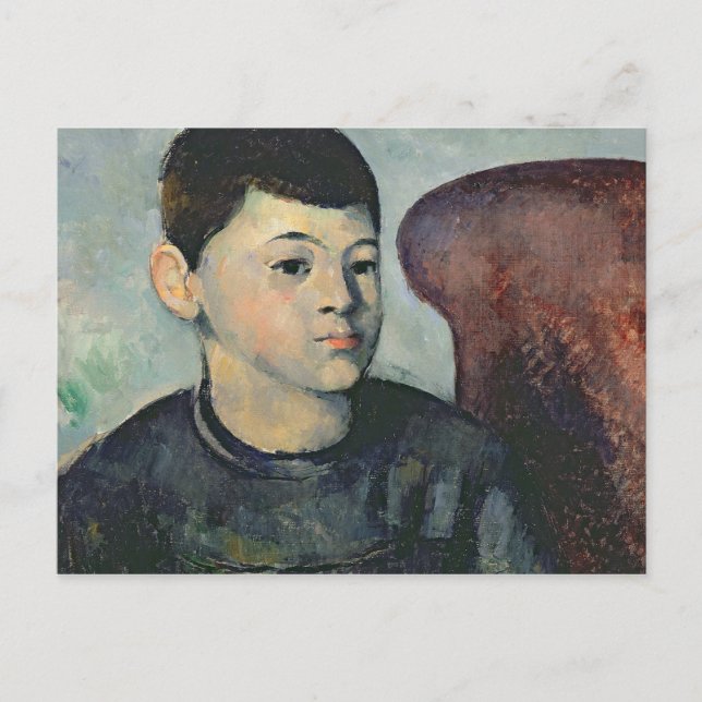 Cartão Postal Paul Cezanne | Retrato do filho do artista, 1881- (Frente)
