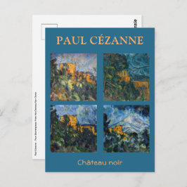 Cartão Postal Paul Cezanne - Seleção de Chateau Noir de Masterca