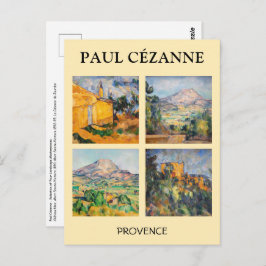 Cartão Postal Paul Cezanne - Seleção de Mastercastas Paisagem
