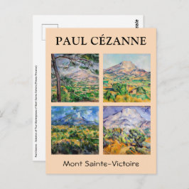Cartão Postal Paul Cezanne - Seleção Mont Sainte-Victoire