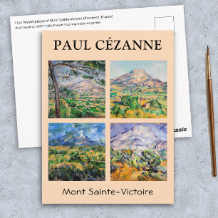Cartão Postal Paul Cezanne - Seleção Mont Sainte-Victoire