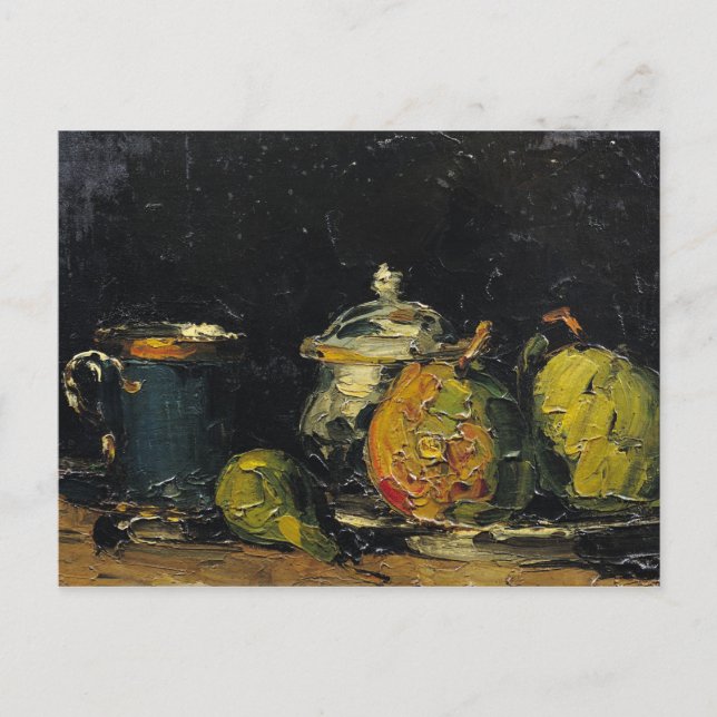 Cartão Postal Paul Cezanne | Vida estática, c.1865 (Frente)