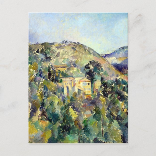 Cartão Postal Paul Cezanne View do Santo Domaine-Joseph (Frente)