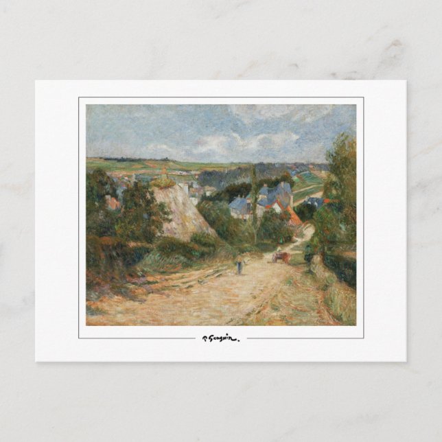 Cartão Postal Paul Gauguin #21 - Cartão-postal de arte (Frente)
