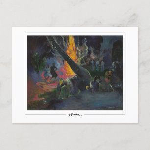 Cartão Postal Paul Gauguin #5 - Cartão-postal de arte